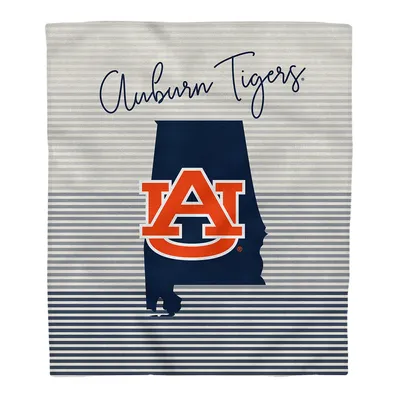 Auburn Tigers 60'' x 70'' Ultra Fleece State Stripe Blanket