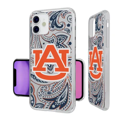 Auburn Tigers iPhone Paisley Design Clear Case