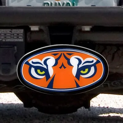 Auburn Tigers Mega Oval Fixed 2" Hitch Receiver Cover