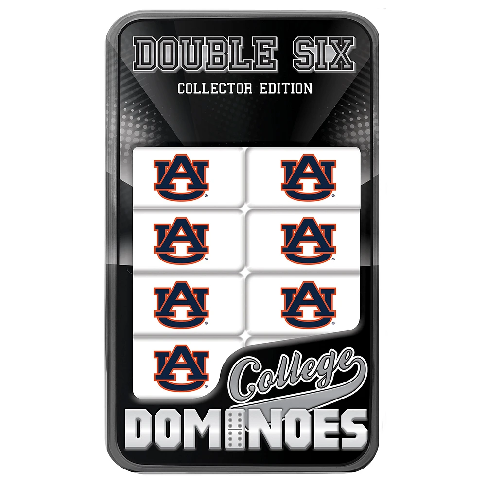 Auburn Tigers NCAA Dominoes Set