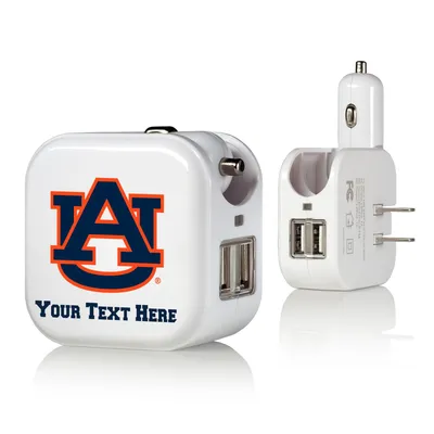 Auburn Tigers Personalized 2-In-1 USB Charger