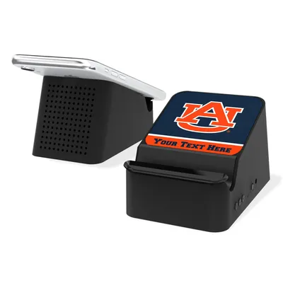 Auburn Tigers Personalized Wireless Charging Station & Bluetooth Speaker