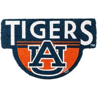 Auburn Tigers Shaped Coir Doormat