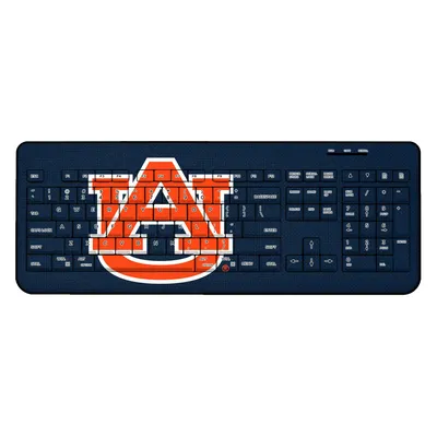 Auburn Tigers Solid Design Wireless Keyboard