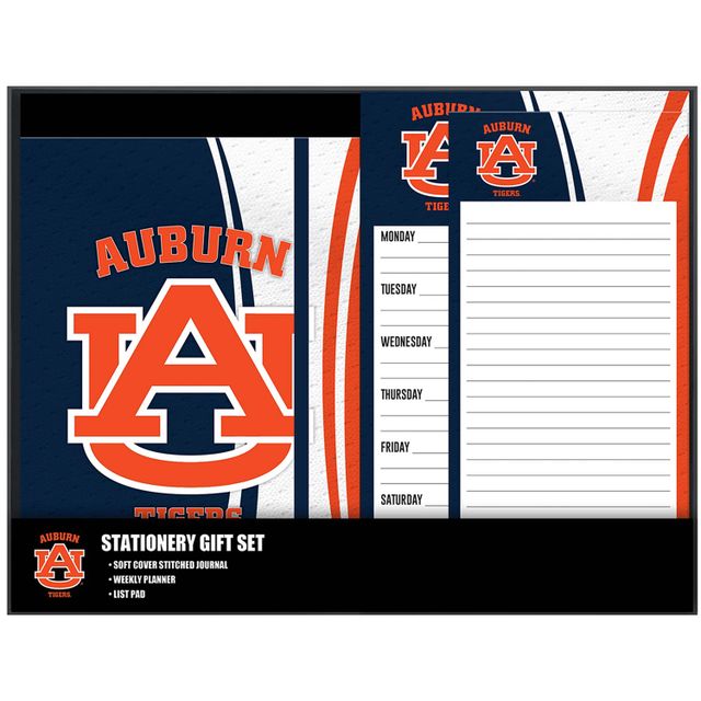 Ensemble de papeterie trois pièces Auburn Tigers