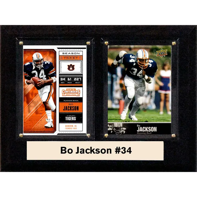 Framed Bo Jackson Las Vegas Raiders Autographed Black Mitchell & Ness  Replica Jersey