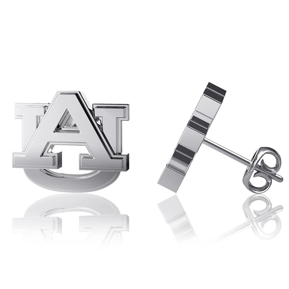 Dayna Designs Auburn Tigers Silver Post Earrings