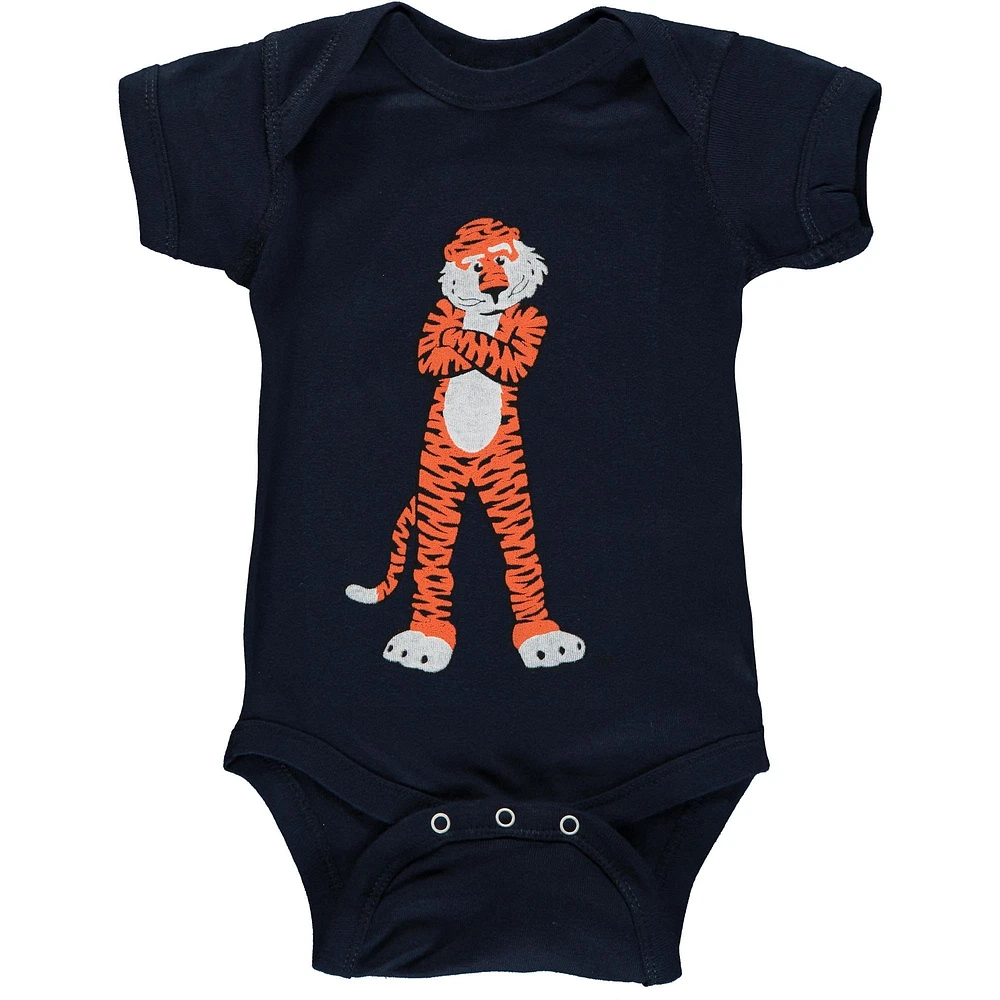 Body Bébé Bleu Marine Auburn Tigers Big Logo