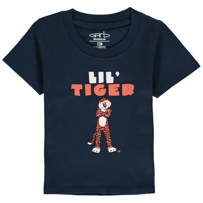 Auburn Tigers Infant Lil Mascot T-Shirt - Navy