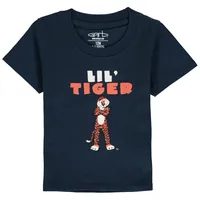 Infant Navy Auburn Tigers Lil Mascot T-Shirt