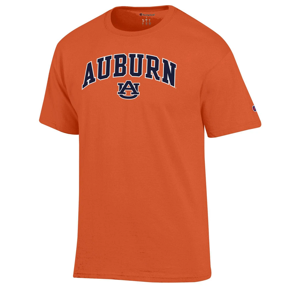 T-shirt à logo arqué Champion Auburn Tigers pour homme