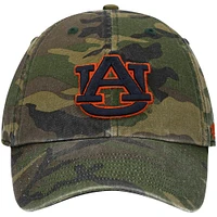 Casquette ajustable '47 Camo Auburn Tigers Clean Up Core pour homme