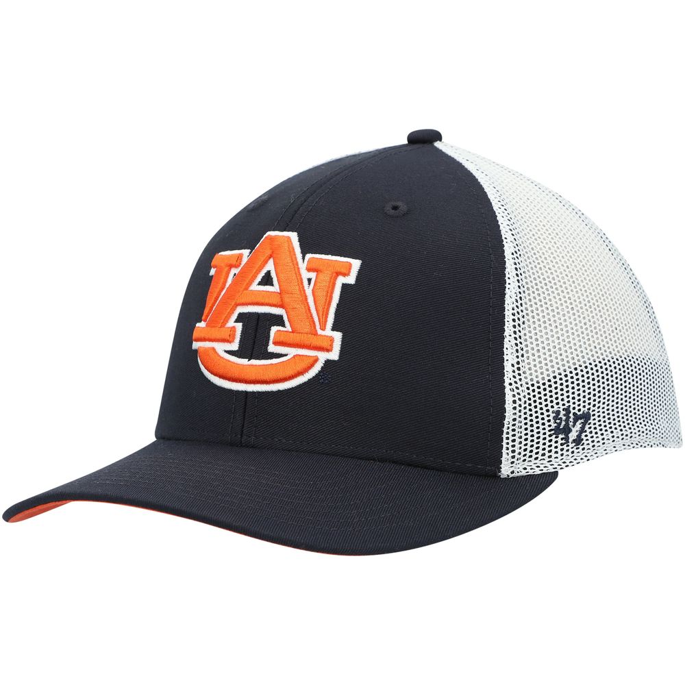 Men's '47 Navy/White Auburn Tigers Basic Two-Tone Trophy Flex Hat