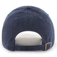 Men's '47 Navy Auburn Tigers 2025 NCAA Men's Basketball Tournament March Madness Final Four Clean Up Adjustable Hat
