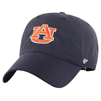 Men's '47 Navy Auburn Tigers Clean Up brrr° Adjustable Hat