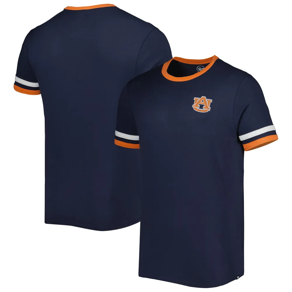 T-shirt '47 Navy Auburn Tigers Otis Ringer pour homme