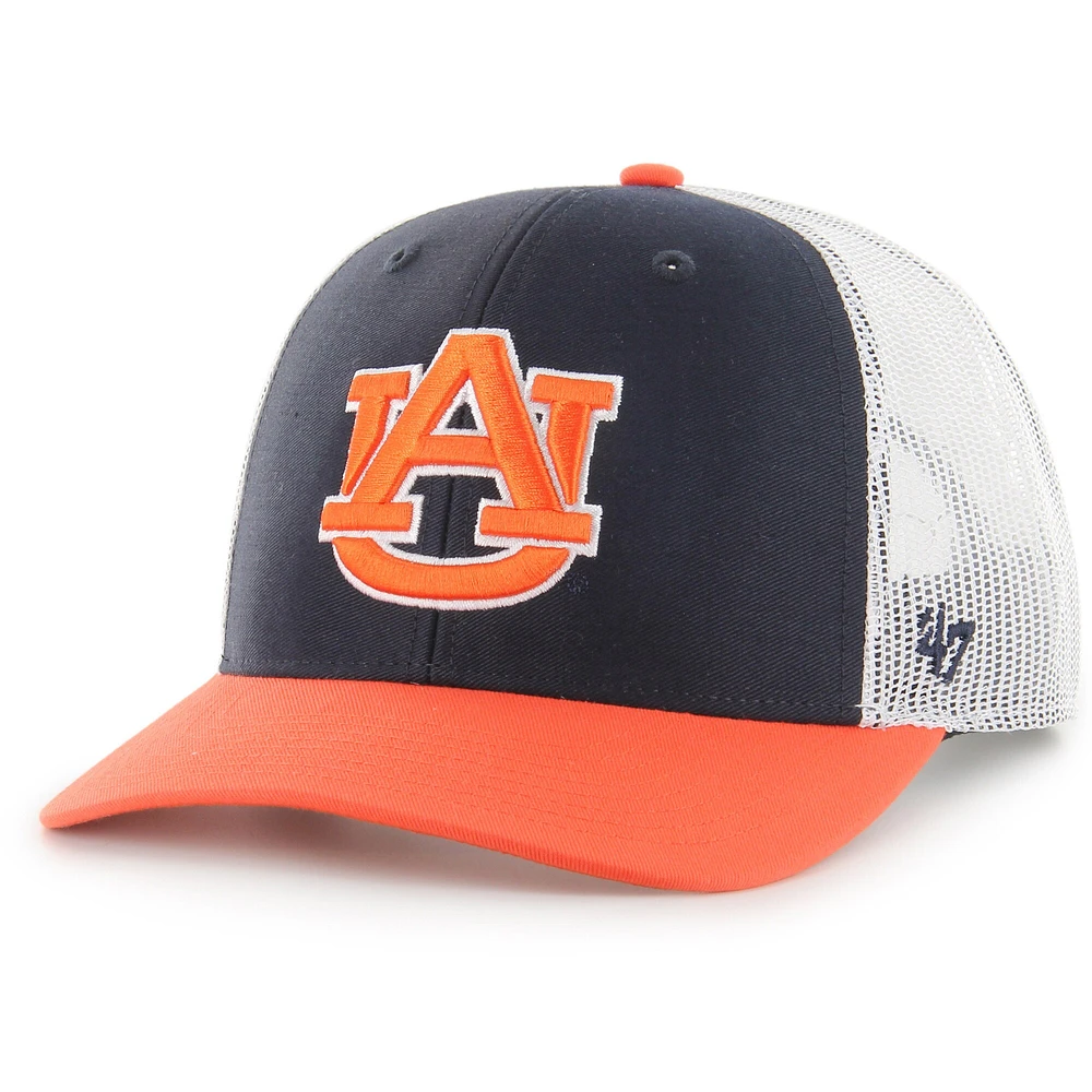 Men's '47 Navy Auburn Tigers Side Note Trucker Adjustable Hat