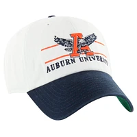 Casquette ajustable '47 White Auburn Tigers Gridiron Clean Up pour homme