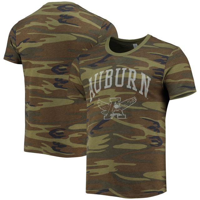 Alternative Vêtements Men Camo Auburn Tigers Arch Logo T-shirt