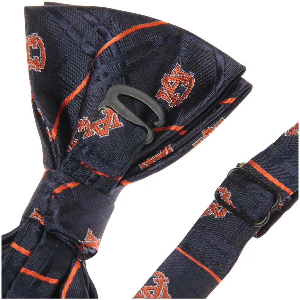 Men's Blue Auburn Tigers Oxford Bow Tie