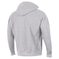 Men's Champion Gray Auburn Tigers Vault Late Night Reverse Weave Pullover Hoodie