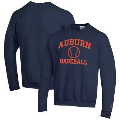 Auburn Tigers Champion Baseball Icon Crewneck Pullover Sweatshirt
