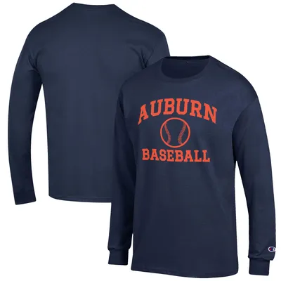 Auburn Tigers Champion Baseball Icon Long Sleeve T-Shirt