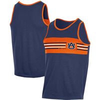 Men's Champion Navy Auburn Tigers Colorblock Tank Top