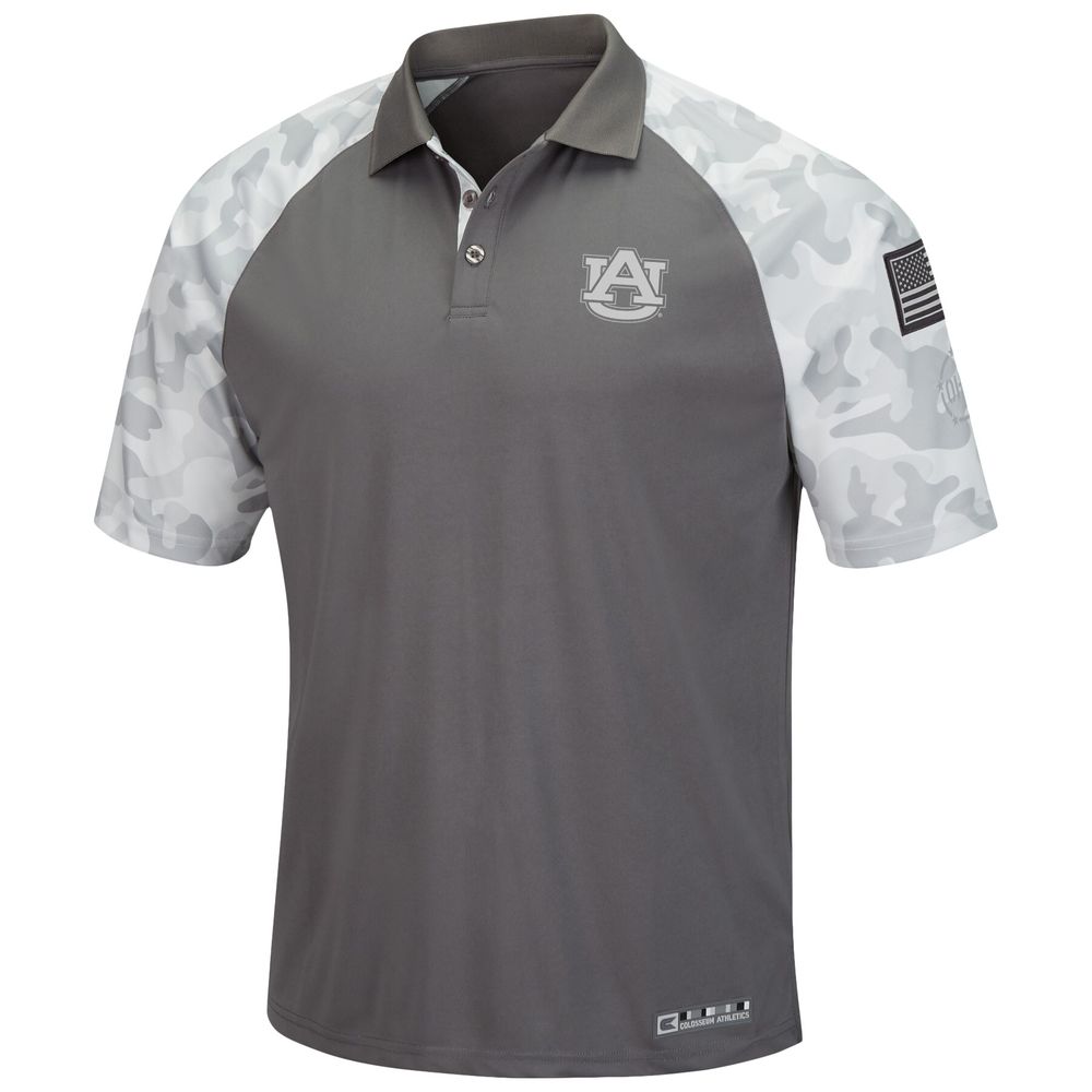 Men's Colosseum Black Auburn Tigers OHT Military Appreciation Camo