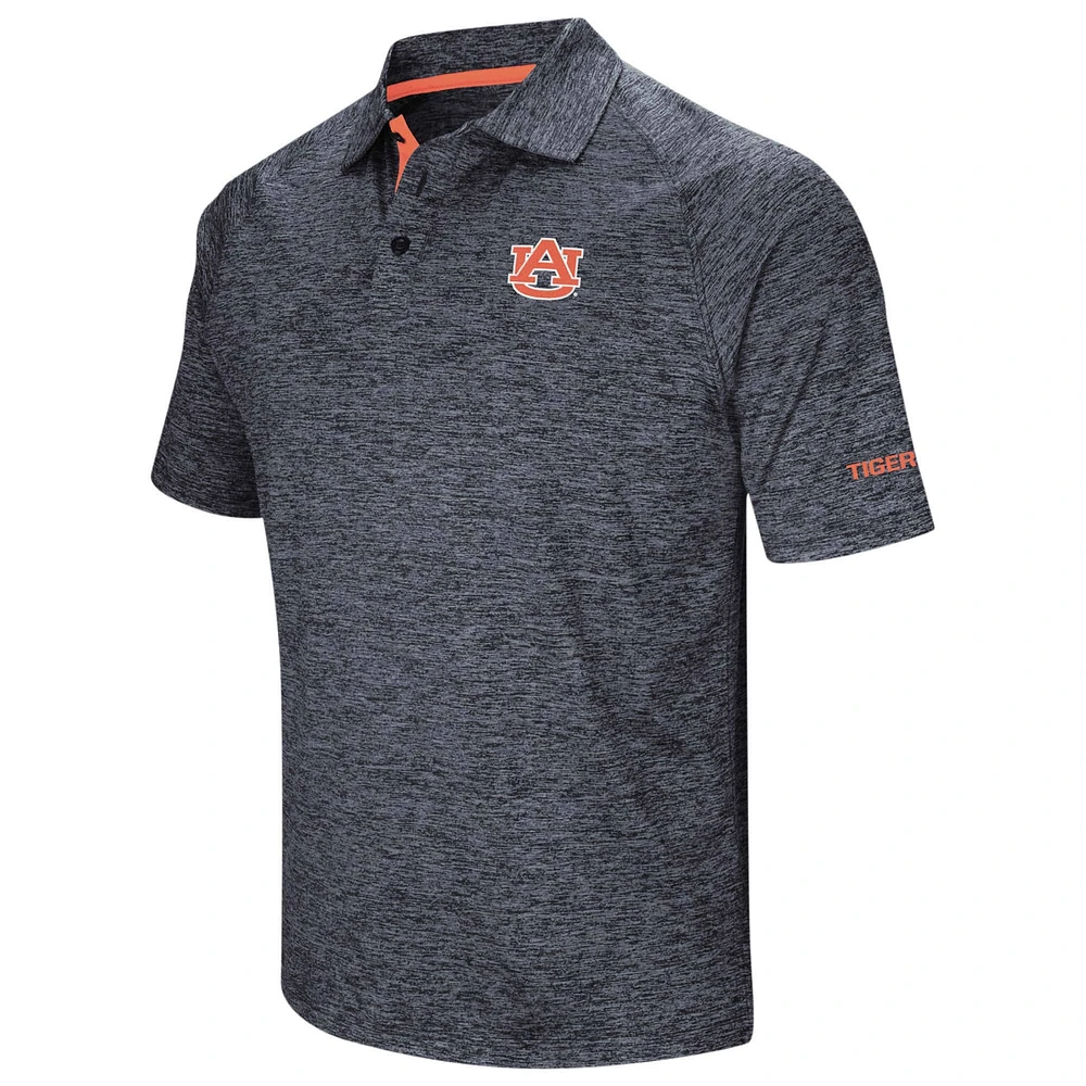 Men's Colosseum Navy Auburn Tigers Big & Tall Down Swing Polo