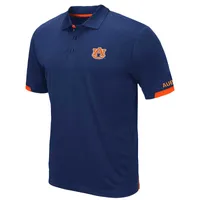 Men's Colosseum Navy Auburn Tigers Big & Tall Santry Polo