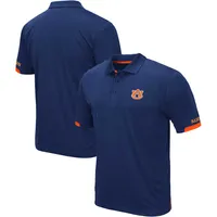 Men's Colosseum Navy Auburn Tigers Big & Tall Santry Polo