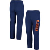 Men's Colosseum Navy Auburn Tigers Fleece Pants