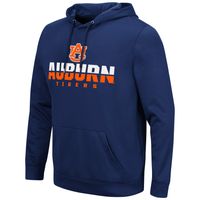 Men's Colosseum Navy Auburn Tigers Lantern Pullover Hoodie