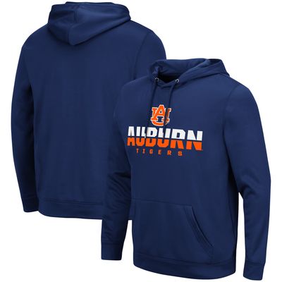 Men's Colosseum Navy Auburn Tigers Lantern Pullover Hoodie