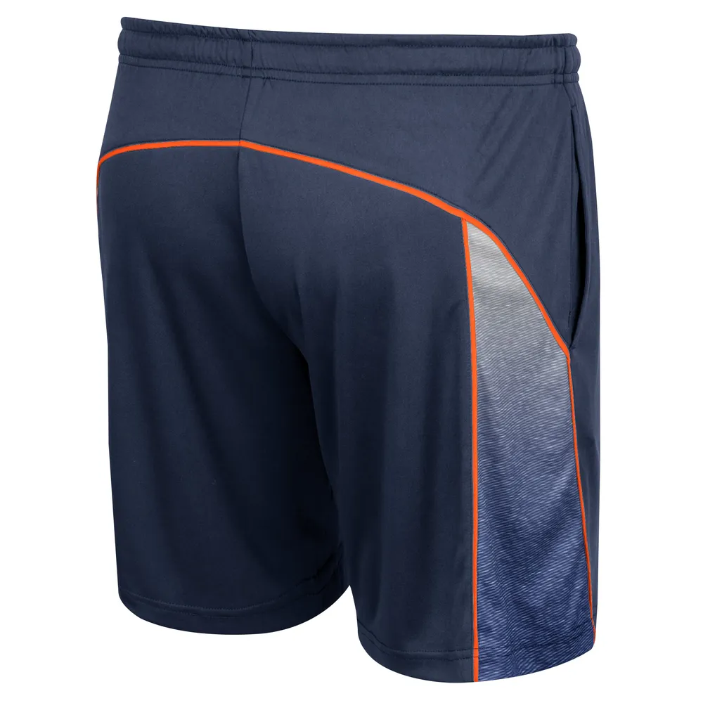 Men's Colosseum Navy Auburn Tigers Laws of Physics Shorts