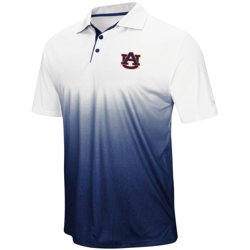 Men's Colosseum Navy Auburn Tigers Magic Team Logo Polo