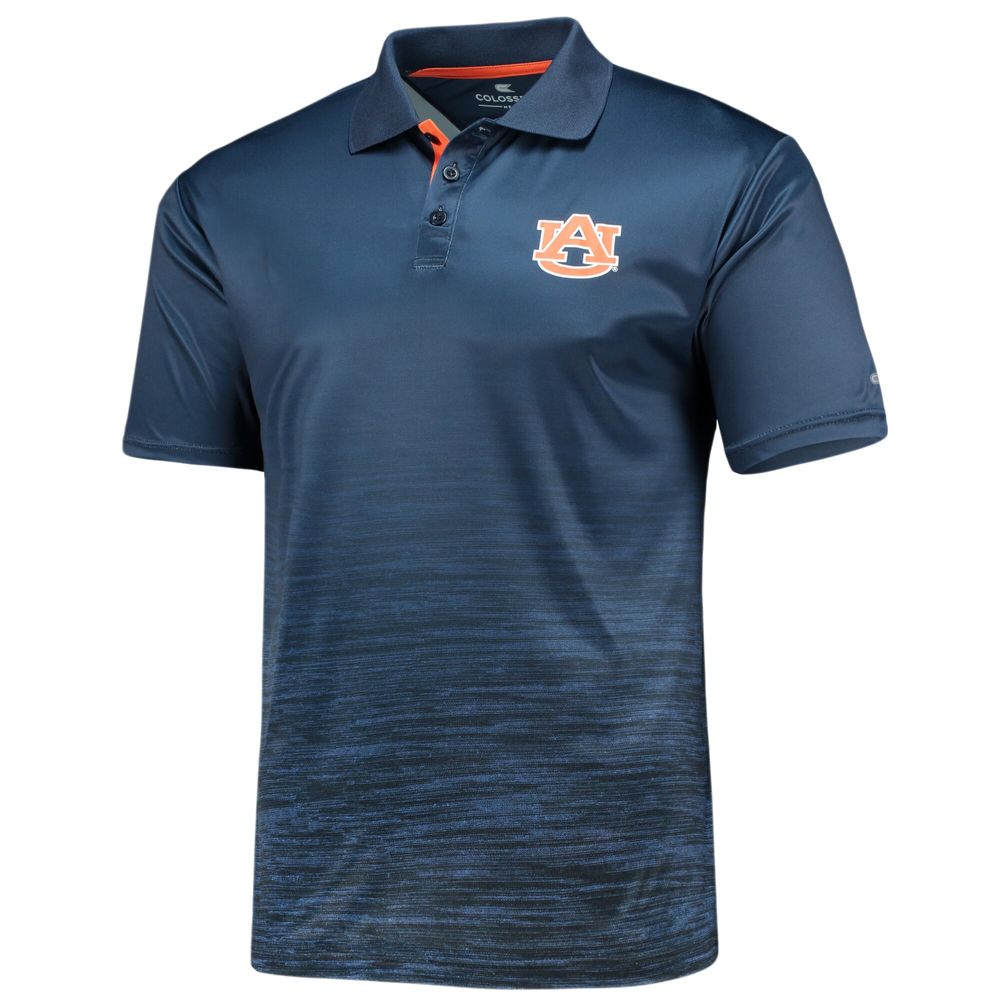 Men's Colosseum Navy Auburn Tigers Marshall Polo