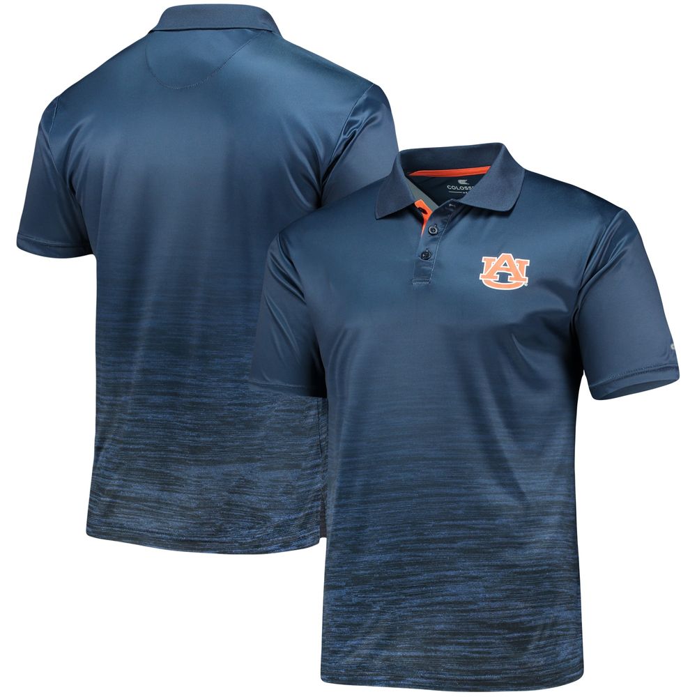 Men's Colosseum Navy Auburn Tigers Marshall Polo