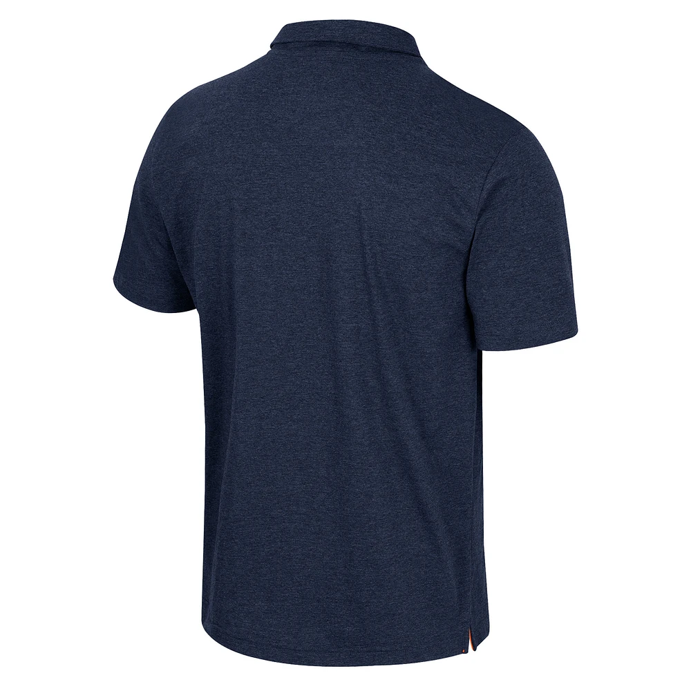 Men's Colosseum  Navy Auburn Tigers No Problemo Polo