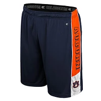 Men's Colosseum Navy Auburn Tigers Quantum Shorts