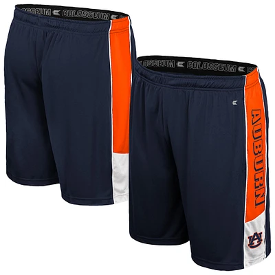 Men's Colosseum Navy Auburn Tigers Quantum Shorts