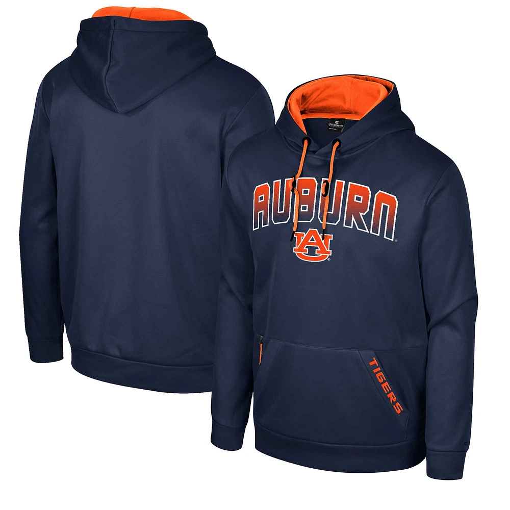 Sweat à capuche Colosseum Navy Auburn Tigers Reese pour homme