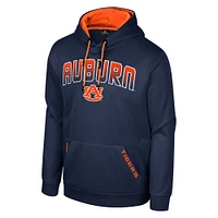 Men's Colosseum Navy Auburn Tigers Reese Pullover Hoodie