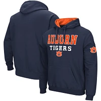 Sweat à capuche Colosseum Navy Auburn Tigers Sunrise pour hommes