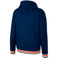 Men's Colosseum Navy Auburn Tigers Varsity Arch Pullover Hoodie