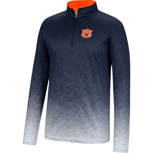 Coupe-Vent Colosseum Navy Auburn Tigers Walter Quarter Zip pour hommes