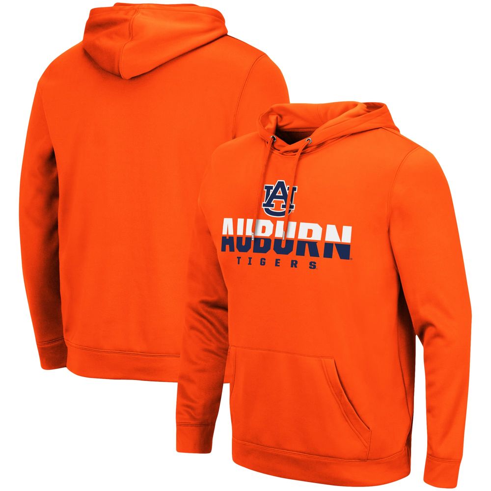 Men's Colosseum Orange Auburn Tigers Lantern Pullover Hoodie