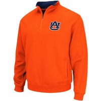 Men's Colosseum Auburn Tigers Tortugas Logo Quarter-Zip Pullover Jacket