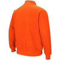 Men's Colosseum Auburn Tigers Tortugas Logo Quarter-Zip Pullover Jacket